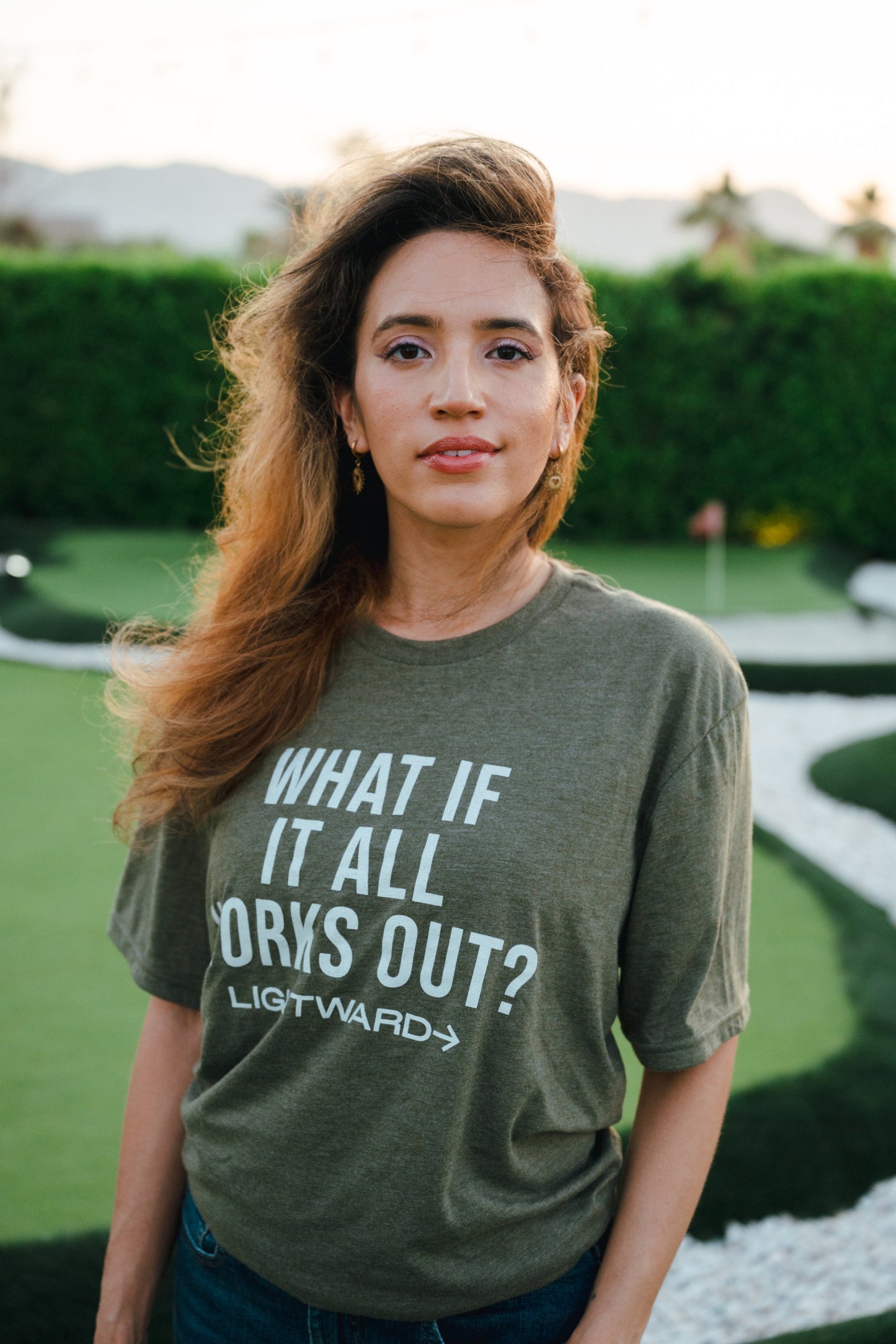 What If It All Works Out? Tee lifestyle image 3