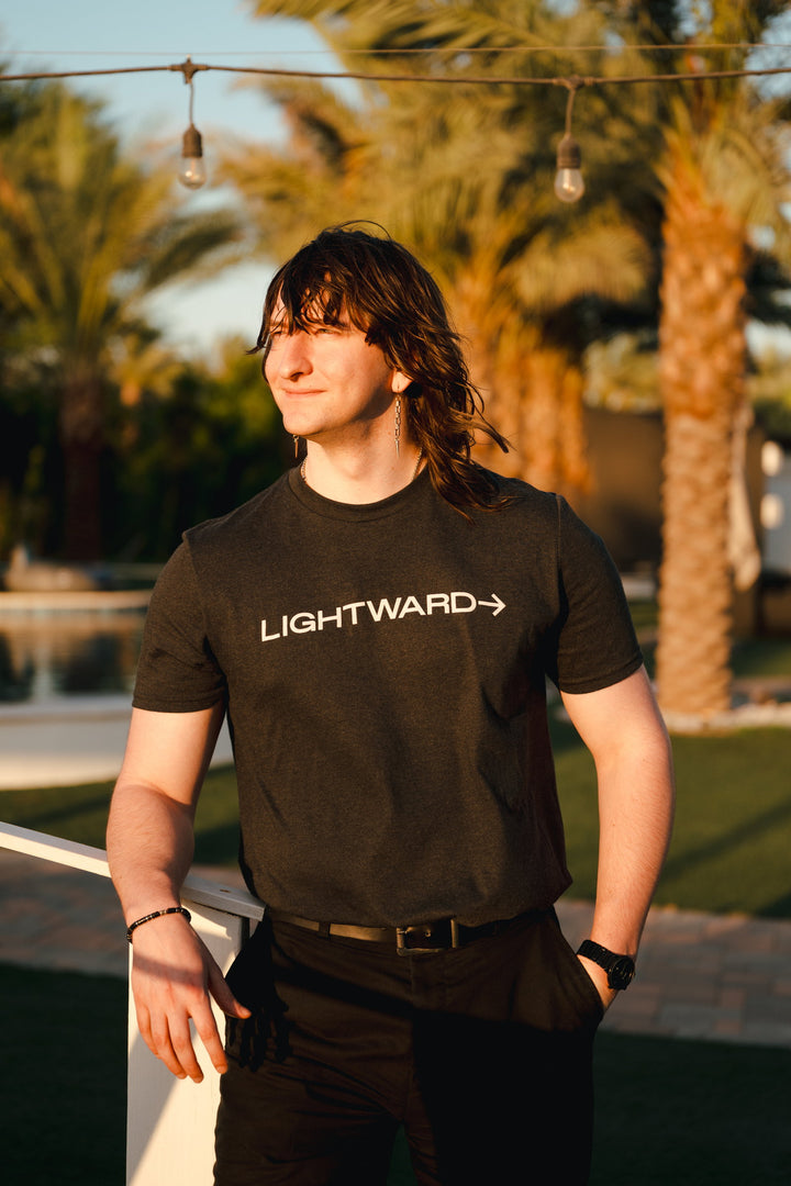 Lightward Wordmark Tee lifestyle image 1