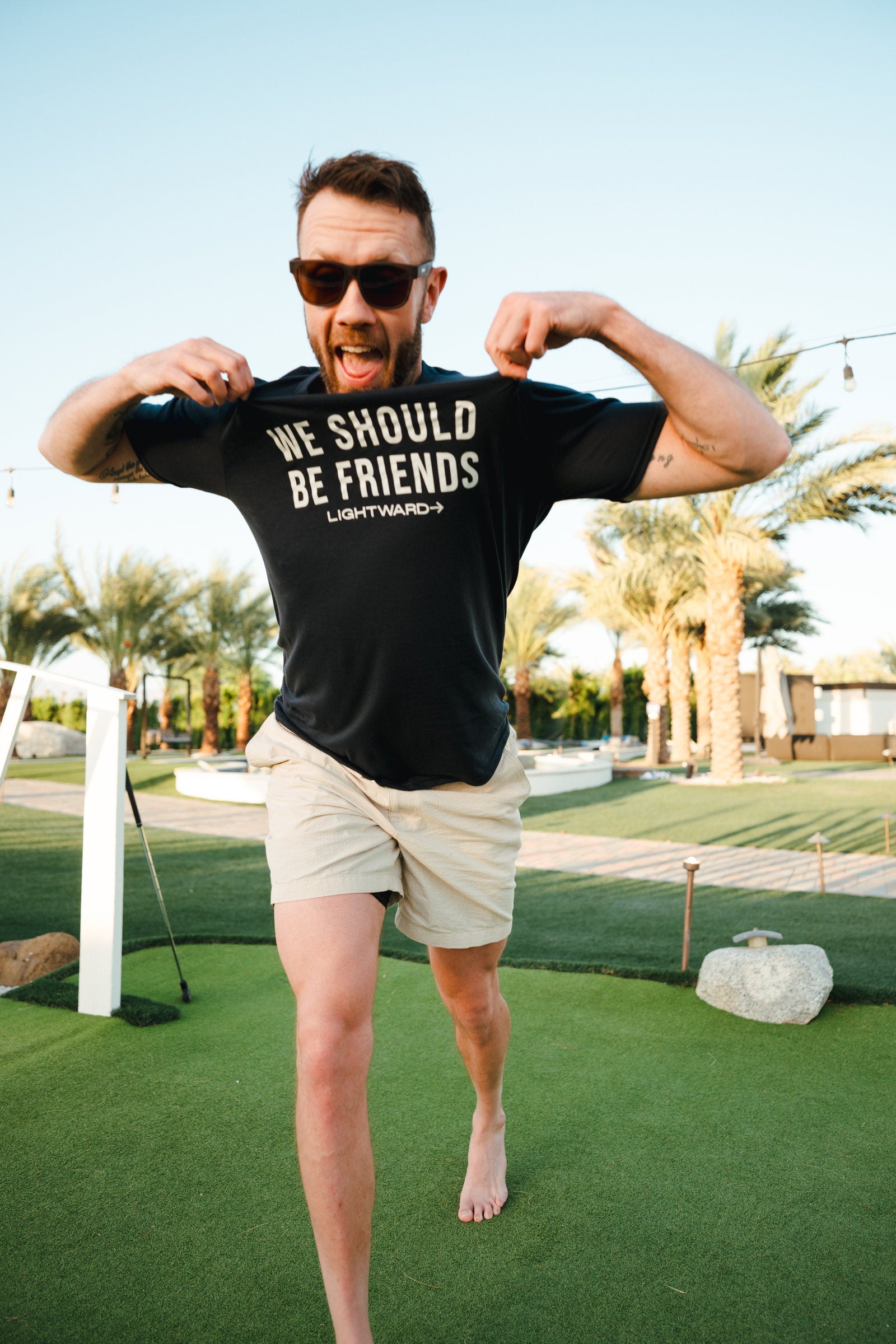 We Should Be Friends Tee lifestyle image 2