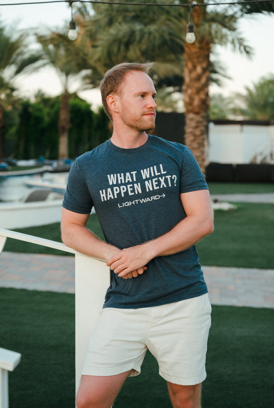 What Will Happen Next? Tee lifestyle image 1