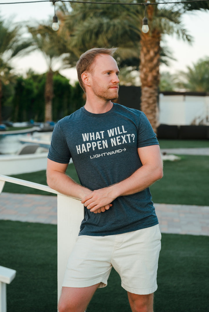 What Will Happen Next? Tee lifestyle image 1